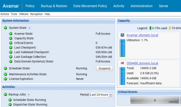 How To Successfully Setup An Avamar Backup Policy.